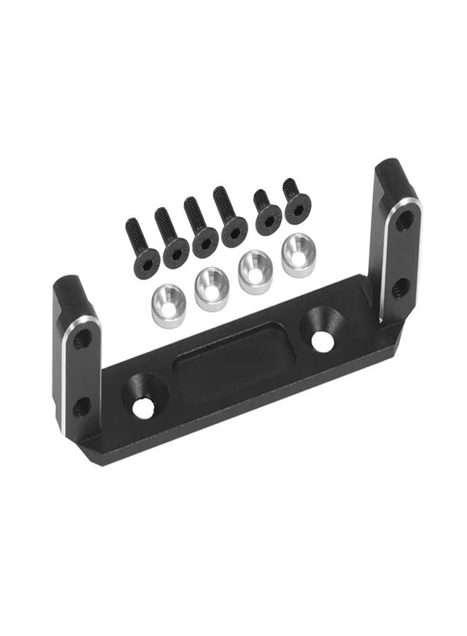 VNUHV Aluminum Alloy Servo Mount for Axial Capra 1/10 RC Crawler UTB10 Vanquish F9 SCX10 III Portal Axle SOA 4WD Cheater Rigs Upgrade (Black) - Image 1